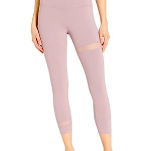 Alo Yoga High Waist Spatial Capri in Dusted Plum, M